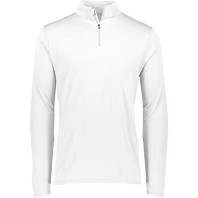 2785 Augusta ATTAIN 1/4 ZIP PULLOVER WHITE M 2785 Augusta ATTAIN 1/4 ZIP PULLOVER WHITE M