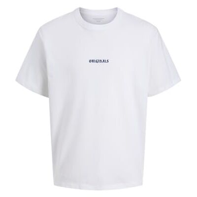12283630-4829742 JACK & JONES Jormeadows Minimal Tee SS Crew Neck, Bright White, XXL 12283630-4829742 JACK & JONES Jormeadows Minimal Tee SS Crew Neck, Bright White, XXL