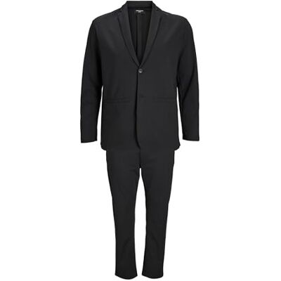 12248285 JACK&JONES PLUS JPRBLABECK Suit PLS garnitur, czarny, 5XL, czarny, 5XL 12248285 JACK&JONES PLUS JPRBLABECK Suit PLS garnitur, czarny, 5XL, czarny, 5XL