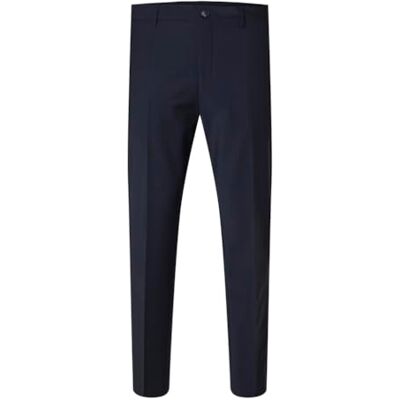 16094335 Selected Homme Męskie spodnie garniturowe Slim Fit mieszanka wełny, czarny, 40 16094335 Selected Homme Męskie spodnie garniturowe Slim Fit mieszanka wełny, czarny, 40
