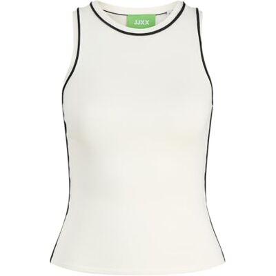 12281432-4829813 JACK & JONES Jxevelyn Comfy Piping Top Knit, Vanilla Ice, XS 12281432-4829813 JACK & JONES Jxevelyn Comfy Piping Top Knit, Vanilla Ice, XS