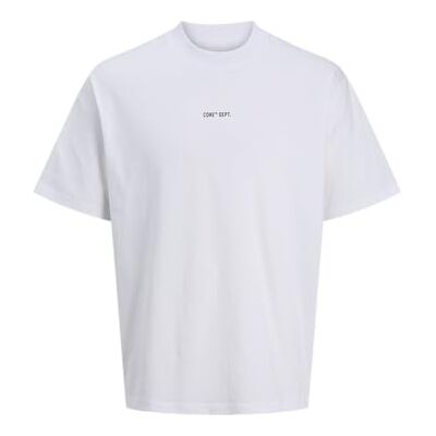 12273287-4704801 Jack & Jones Jcoconcrete Text Back Tee SS Crew Neck, Bright White, XL 12273287-4704801 Jack & Jones Jcoconcrete Text Back Tee SS Crew Neck, Bright White, XL