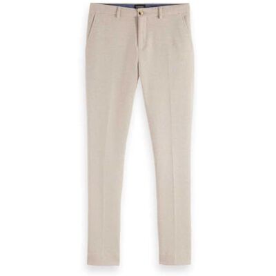 179992 Scotch & Soda Mott Chino Pants męskie spodnie, Soft Camel Melange, 36W / 32L 179992 Scotch & Soda Mott Chino Pants męskie spodnie, Soft Camel Melange, 36W / 32L