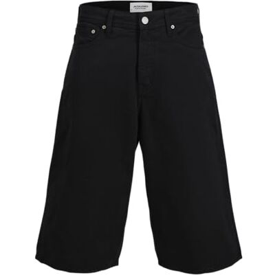 12277167-4757960 JACK & JONES Męskie szorty Jpstowen Roy Xxlng Sn, czarny, XL 12277167-4757960 JACK & JONES Męskie szorty Jpstowen Roy Xxlng Sn, czarny, XL