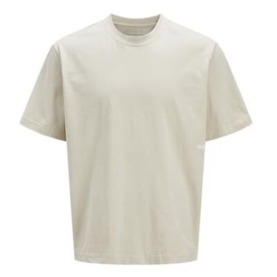 12273440-4706129 Jack & Jones Jcounion Small Print Tee SS Crew Neck, Moonbeam, M 12273440-4706129 Jack & Jones Jcounion Small Print Tee SS Crew Neck, Moonbeam, M