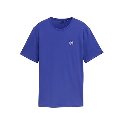 1046733 TOM TAILOR T-shirt męski, 25386 Crest Blue, 3XL 1046733 TOM TAILOR T-shirt męski, 25386 Crest Blue, 3XL