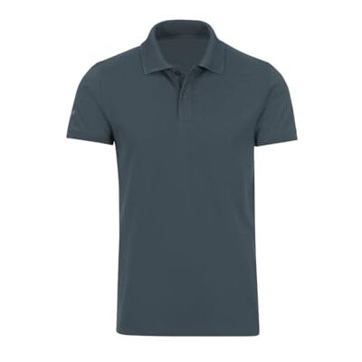 627604_018_XL-018 Trigema Męska koszulka polo Slim Fit z materiału Deluxe Piqué, antracytowy, XL 627604_018_XL-018 Trigema Męska koszulka polo Slim Fit z materiału Deluxe Piqué, antracytowy, XL