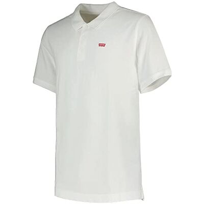 86998-0000 Levi's Mężczyźni Big & Tall Housemark Polo T-Shirt, White, 3XL 86998-0000 Levi's Mężczyźni Big & Tall Housemark Polo T-Shirt, White, 3XL