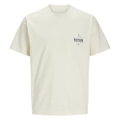 12273867-4710246 Jack & Jones Jcodynamic Dust Tee SS Crew Neck, Sweet Corn, M 12273867-4710246 Jack & Jones Jcodynamic Dust Tee SS Crew Neck, Sweet Corn, M