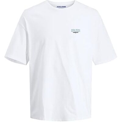 12278770-4771646 Jack & Jones Jorvalley Tee SS Crew Neck Tg, Bright White, L 12278770-4771646 Jack & Jones Jorvalley Tee SS Crew Neck Tg, Bright White, L