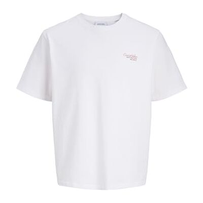 12288099-4889299 JACK & JONES Jjroar Tee SS Crew Neck, Bright White, XXL 12288099-4889299 JACK & JONES Jjroar Tee SS Crew Neck, Bright White, XXL