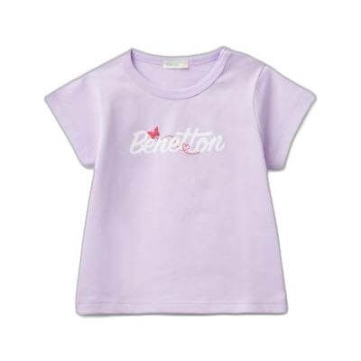 3I1XA1052 United Colors of Benetton T-shirt, Fioletowy, 62 3I1XA1052 United Colors of Benetton T-shirt, Fioletowy, 62