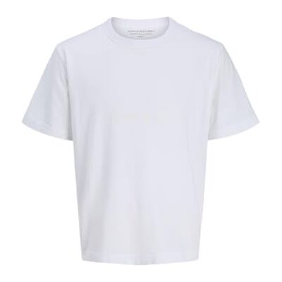 12276640-4750274 JACK & JONES Męska koszulka marki Jcolido z tkaniny Ss Crew Neck, Bright White, L 12276640-4750274 JACK & JONES Męska koszulka marki Jcolido z tkaniny Ss Crew Neck, Bright White, L