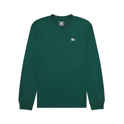 LD01 LS Patch Logo Tee, Las jadeitowy, XXL LD01 LS Patch Logo Tee, Las jadeitowy, XXL