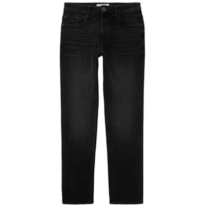 1021161 TOM TAILOR Męskie dżinsy Josh Regular Slim, 10250 – Used Dark Stone Black Denim, 30W / 32L 1021161 TOM TAILOR Męskie dżinsy Josh Regular Slim, 10250 – Used Dark Stone Black Denim, 30W / 32L