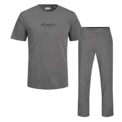 12286446-4870277 JACK & JONES Jacclyde SS Tee and Pants Giftbox, Charcoal Gray, M 12286446-4870277 JACK & JONES Jacclyde SS Tee and Pants Giftbox, Charcoal Gray, M