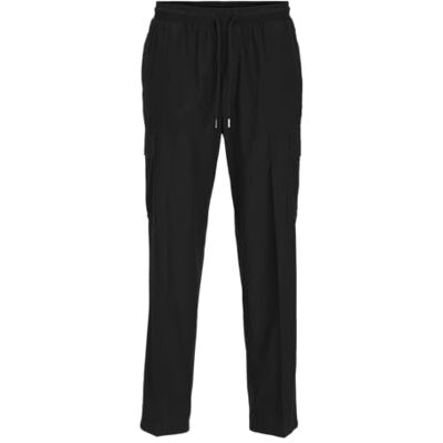 12268352 Jack & Jones Jpstkarl JJJSUMMER Cargo LN STYD, czarny, XS 12268352 Jack & Jones Jpstkarl JJJSUMMER Cargo LN STYD, czarny, XS