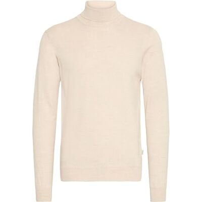 501483 CASUAL FRIDAY Męski sweter Konrad Merino Roll Neck Knit, Light Sand (50271), XL 501483 CASUAL FRIDAY Męski sweter Konrad Merino Roll Neck Knit, Light Sand (50271), XL