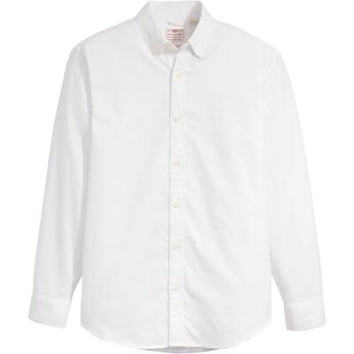 A7210-0000 Levi's Mężczyźni Authentic Button Down Shirt, Bright White, XL A7210-0000 Levi's Mężczyźni Authentic Button Down Shirt, Bright White, XL