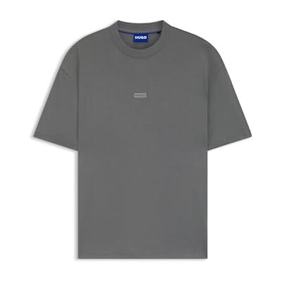 50509776 HUGO Nalono T-shirt męski, ?rednioszary, XL 50509776 HUGO Nalono T-shirt męski, ?rednioszary, XL