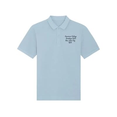 ACS25PL4 SKY BLUE XL AMERICAN COLLEGE USA Niebieska koszulka polo męska rozmiar XL umowa, Niebieski niebo, XL ACS25PL4 SKY BLUE XL AMERICAN COLLEGE USA Niebieska koszulka polo męska rozmiar XL umowa, Niebieski niebo, XL