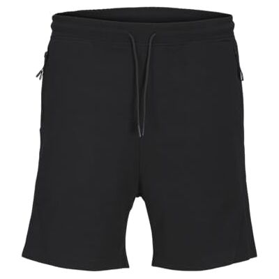 12257068 JACK & JONES JPSTGORDON JJCLOUD szorty dresowe BE PLS, czarny, 44 12257068 JACK & JONES JPSTGORDON JJCLOUD szorty dresowe BE PLS, czarny, 44