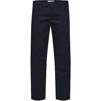 16087665 SELETED HOMME Męskie spodnie SLHSTRAIGHT-New Miles 196 Flex Pants W N Chino, Dark Sapphire, 30/32, Dark Sapphire, 30W / 32L 16087665 SELETED HOMME Męskie spodnie SLHSTRAIGHT-New Miles 196 Flex Pants W N Chino, Dark Sapphire, 30/32, Dark Sapphire, 30W / 32L