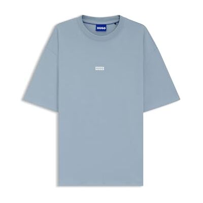 50509776 HUGO Nalono T-shirt męski, 458 light/pastelowy niebieski, M 50509776 HUGO Nalono T-shirt męski, 458 light/pastelowy niebieski, M