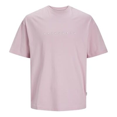12251966-4491288 JACK & JONES JOREASTER koszulka sportowa SS Crew Neck, Różowy nectar/nadruk: org, M 12251966-4491288 JACK & JONES JOREASTER koszulka sportowa SS Crew Neck, Różowy nectar/nadruk: org, M