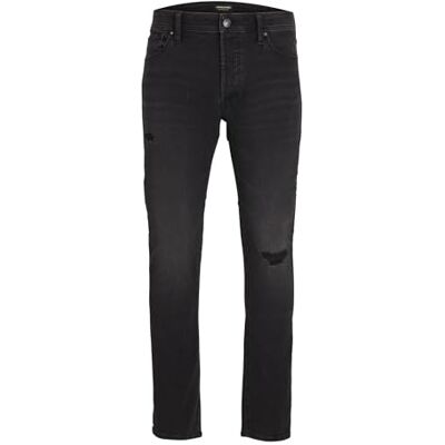 12259148 JACK & JONES Dżinsy męskie, czarny denim, 30W / 32L 12259148 JACK & JONES Dżinsy męskie, czarny denim, 30W / 32L