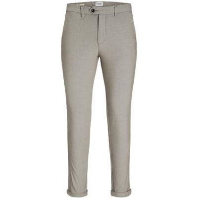 12193553 JACK & JONES Męskie spodnie chinosy Jpstmarco Jjconnor AKM Noos, beżowy, 32W / 34L 12193553 JACK & JONES Męskie spodnie chinosy Jpstmarco Jjconnor AKM Noos, beżowy, 32W / 34L