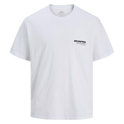 12278391-4771234 JACK & JONES Koszulka męska Jorfold Tee SS Crew Neck Tg, Bright White, M 12278391-4771234 JACK & JONES Koszulka męska Jorfold Tee SS Crew Neck Tg, Bright White, M