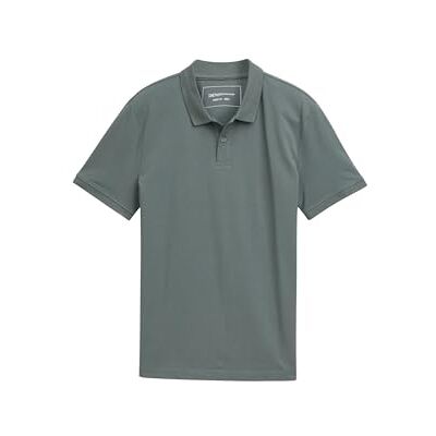 1045587 TOM TAILOR Denim Męska koszulka polo z bawełny, 21951 Washed Jasper Green, S 1045587 TOM TAILOR Denim Męska koszulka polo z bawełny, 21951 Washed Jasper Green, S