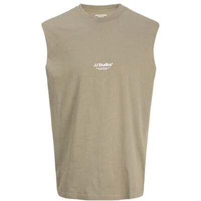 12288001-4901250 JACK & JONES Jjesoho koszulka bez rękawów Sn, wetiver, XS 12288001-4901250 JACK & JONES Jjesoho koszulka bez rękawów Sn, wetiver, XS