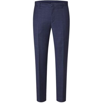 16094328 SELETED HOMME SLHSLIM-Neil Dark Blue Check TRS NOOS, Dark Blue/Checks: check, 48 16094328 SELETED HOMME SLHSLIM-Neil Dark Blue Check TRS NOOS, Dark Blue/Checks: check, 48