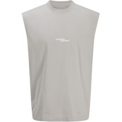 12276732-4751306 JACK & JONES Męska koszulka bez rękawów Jcosago Graphic Back, Vapor Blue, S 12276732-4751306 JACK & JONES Męska koszulka bez rękawów Jcosago Graphic Back, Vapor Blue, S
