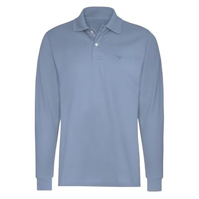 627651 Trigema Koszulka polo z długim rękawem ze ściągaczami, horyzont., L 627651 Trigema Koszulka polo z długim rękawem ze ściągaczami, horyzont., L