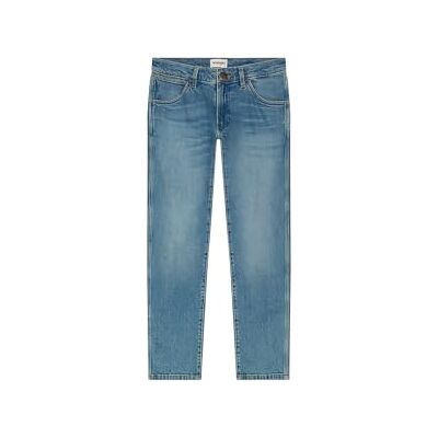 112362428 Wrangler Męskie dżinsy Bryson, skinny fit, obcisłe nogawki, kowboj haze, 28W / 32L 112362428 Wrangler Męskie dżinsy Bryson, skinny fit, obcisłe nogawki, kowboj haze, 28W / 32L