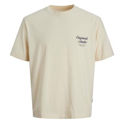 12282898-4824992 JACK & JONES Jornorrebro Typo Tee SS Crew Neck Noos, Antique White, M 12282898-4824992 JACK & JONES Jornorrebro Typo Tee SS Crew Neck Noos, Antique White, M