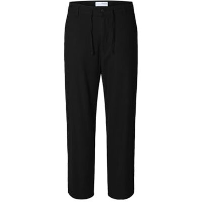 16097808-4751707 SELECTED MEN Slh220Loose Brody Linen BLD Pant Noos, czarny, XL 16097808-4751707 SELECTED MEN Slh220Loose Brody Linen BLD Pant Noos, czarny, XL