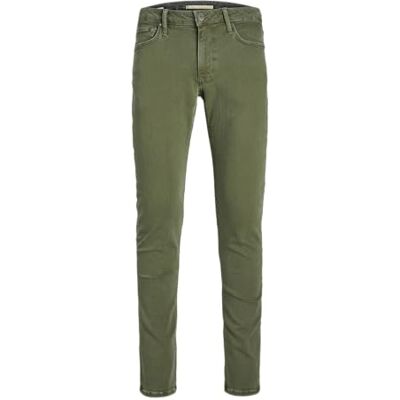 12253109 JACK & JONES Męskie dżinsy Slim Fit JJIGLENN JJEVAN CJ 977 SN Slim Fit Jeans, Loden Green, 33W / 36L 12253109 JACK & JONES Męskie dżinsy Slim Fit JJIGLENN JJEVAN CJ 977 SN Slim Fit Jeans, Loden Green, 33W / 36L