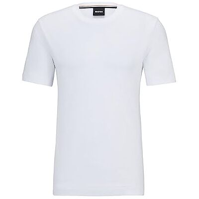 50379310-100-XL Hugo Boss Męska koszulka z krótkim rękawem Tiburt z okrągłym dekoltem 50379310-100-XL Hugo Boss Męska koszulka z krótkim rękawem Tiburt z okrągłym dekoltem