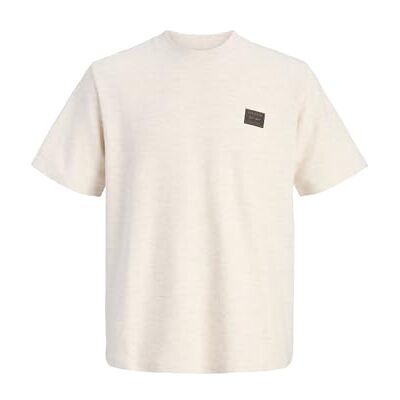 12294714-4979293 JACK & JONES Jjdaytona Tee SS Crew Neck, Antique White, L 12294714-4979293 JACK & JONES Jjdaytona Tee SS Crew Neck, Antique White, L