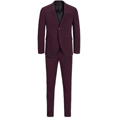 12181339 Jack & Jones JPRFRANCO Suit Noos, Winetasting/Fit: super slim fit, 46 12181339 Jack & Jones JPRFRANCO Suit Noos, Winetasting/Fit: super slim fit, 46
