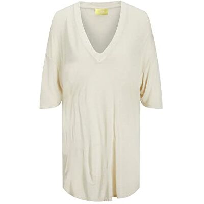 12200432 JACK&JONES JXDAISY SS Loose Grunge Tee NOOS T-Shirt, Moonbeam, XS 12200432 JACK&JONES JXDAISY SS Loose Grunge Tee NOOS T-Shirt, Moonbeam, XS