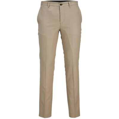 12203547_PureCashmere JACK & JONES Boy JPRSOLAR spodnie garniturowe Junior, Czysty kaszmir., 152 12203547_PureCashmere JACK & JONES Boy JPRSOLAR spodnie garniturowe Junior, Czysty kaszmir., 152