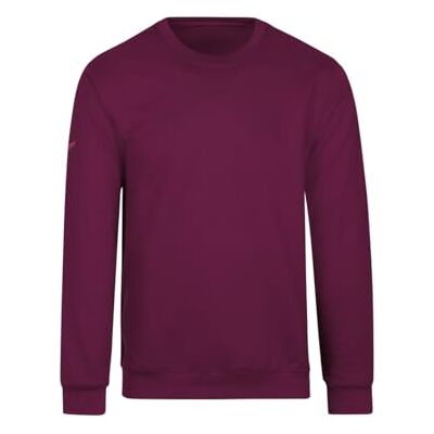 674501 Trigema Bluza męska, Czerwony (Sangria 89)., L 674501 Trigema Bluza męska, Czerwony (Sangria 89)., L