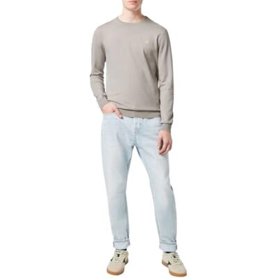 180081 Scotch & Soda Seasonal Core-Ecovero Regular Fit Sweter Highway Grey 030, XL męski, Kolor szary, XL 180081 Scotch & Soda Seasonal Core-Ecovero Regular Fit Sweter Highway Grey 030, XL męski, Kolor szary, XL