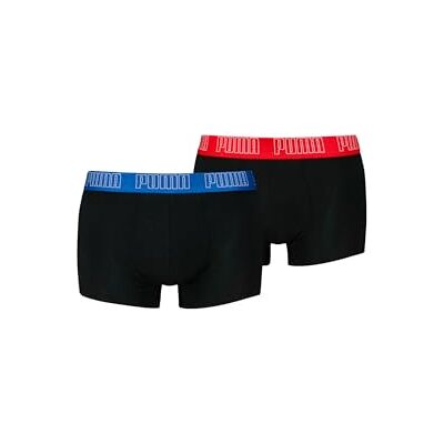 701226388 006 040 PUMA Bokserki Trunk Męskie Męskie Codzienne Unterhose Pants Unterwäsche 2 Pack, Farby: Czarny/Niebieski/Czerwony, Rozmiar Bokserki: XL, czarny, niebieski, czerwony, XL 701226388 006 040 PUMA Bokserki Trunk Męskie Męskie Codzienne Unterhose Pants Unterwäsche 2 Pack, Farby: Czarny/Niebieski/Czerwony, Rozmiar Bokserki: XL, czarny, niebieski, czerwony, XL