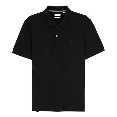 699530 Seidensticker Męska koszulka polo slim fit z krótkim rękawem, czarna, L, czarny, L 699530 Seidensticker Męska koszulka polo slim fit z krótkim rękawem, czarna, L, czarny, L